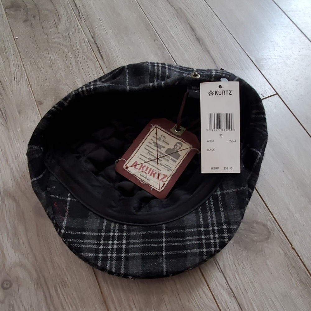 Plaid hat